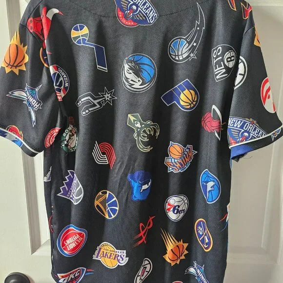 NBA Basketball Multi-Team Jersey Style Top - Picture 2 of 2